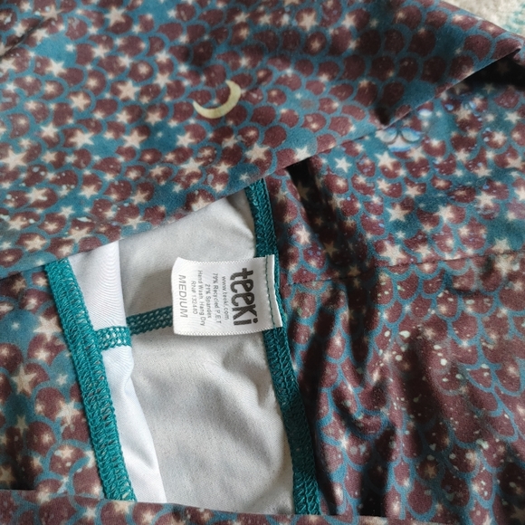 Teeki Mermaid Fairy Queen Teal Hot Pant - Picture 4 of 7